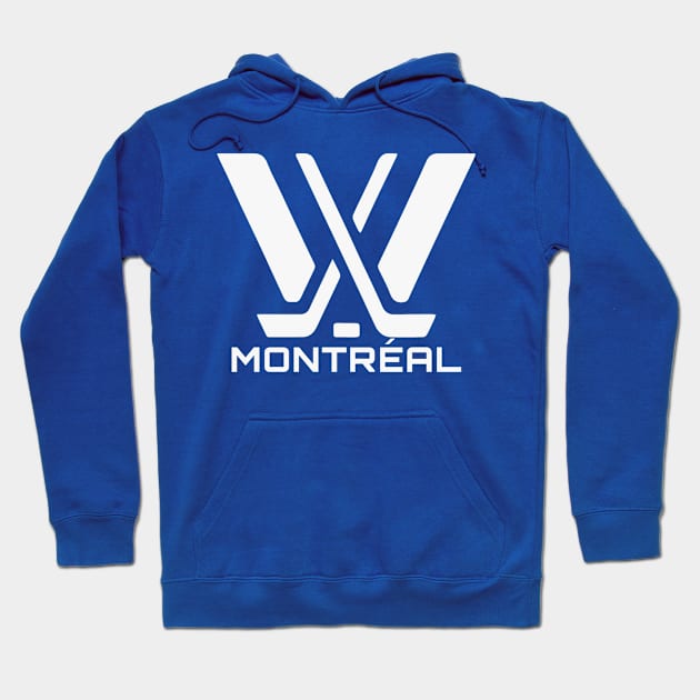 PWHL Montreal Wall Paper Hoodie by albertkeith48